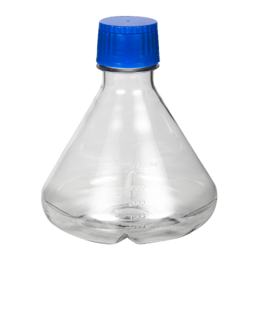 PC Erlenmeyer Flask, 3000ml, Baffled base